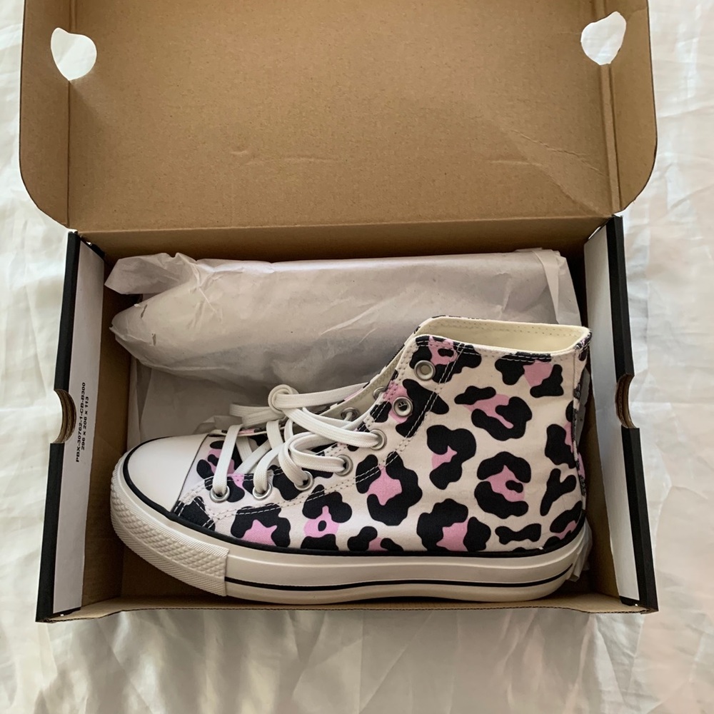 Platform high top converse